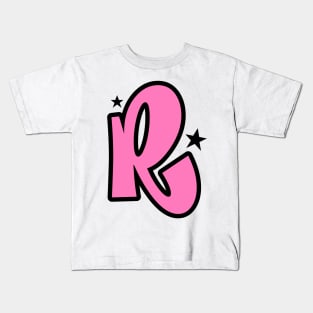 R letter Kids T-Shirt